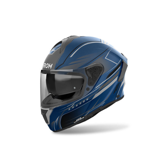 Casque intégral Airoh Spark 2 Shadow - Bleu Mat