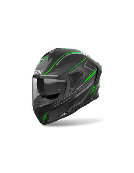 Casque intégral Airoh Spark 2 Shadow - Vert Mat
