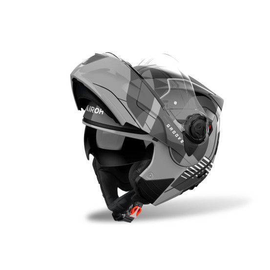 Casque modulable Airoh Specktre Groove - Gris