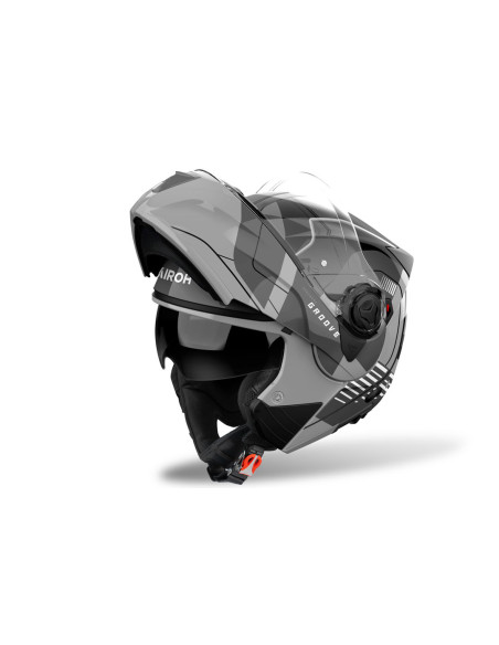 Casque modulable Airoh Specktre Groove - Gris