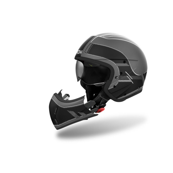 Casque modulable Airoh J 110 Raster - Noir Mat