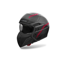 Casque modulable Airoh J 110 Slim - Rouge Mat