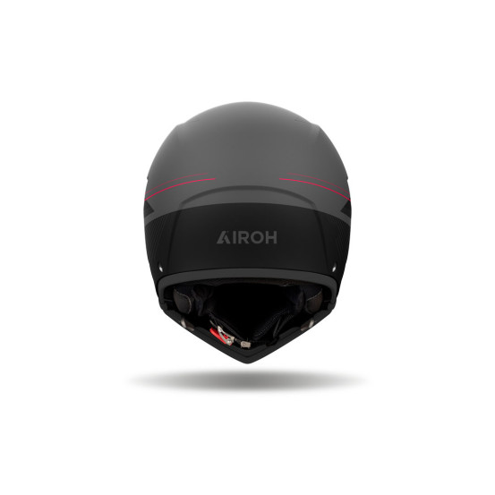 Casque modulable Airoh J 110 Slim - Rouge Mat