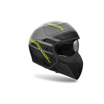 Casque modulable Airoh J 110 Slim - Jaune Mat 2