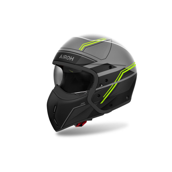 Casque modulable Airoh J 110 Slim - Jaune Mat