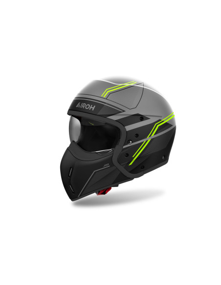 Casque modulable Airoh J 110 Slim - Jaune Mat