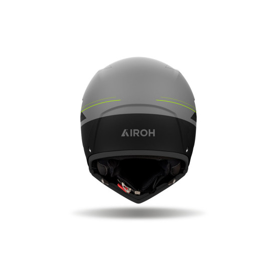 Casque modulable Airoh J 110 Slim - Jaune Mat