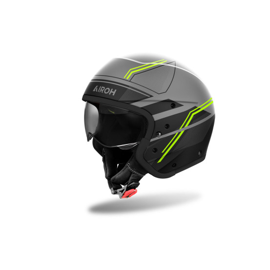 Casque modulable Airoh J 110 Slim - Jaune Mat