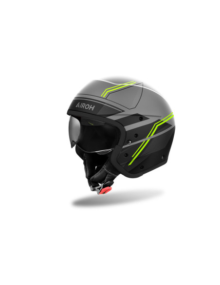 Casque modulable Airoh J 110 Slim - Jaune Mat