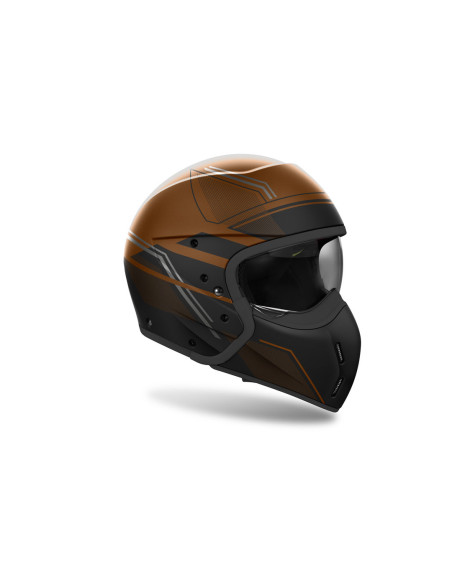Casque modulable Airoh J 110 Slim - Bronze Mat