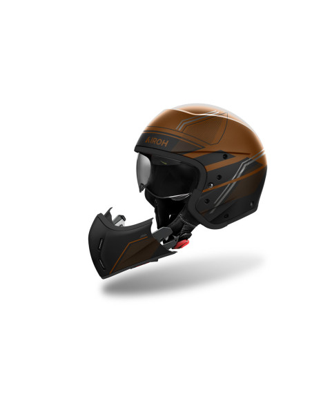 Casque modulable Airoh J 110 Slim - Bronze Mat