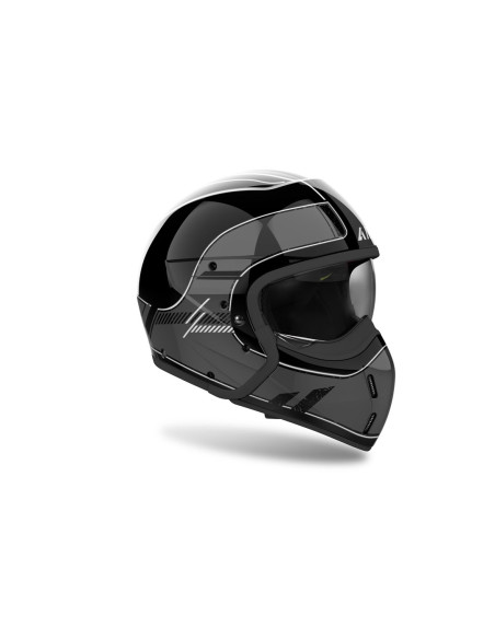 Casque modulable Airoh J 110 Raster - Gris foncé