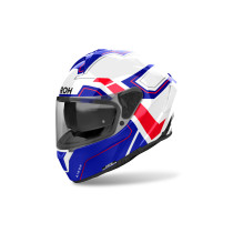 Casque intégral Airoh Spark 2 Dart - Bleu Rouge