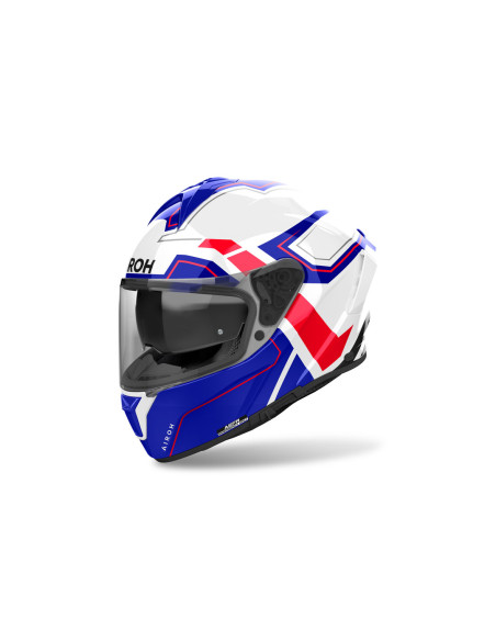 Casque intégral Airoh Spark 2 Dart - Bleu Rouge