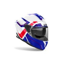 Casque intégral Airoh Spark 2 Dart - Bleu Rouge 2