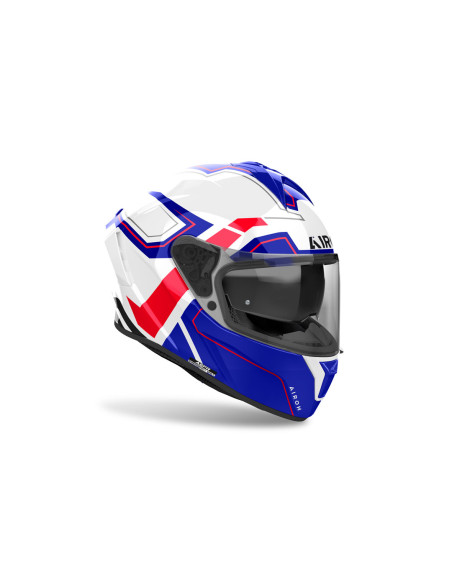 Casque intégral Airoh Spark 2 Dart - Bleu Rouge