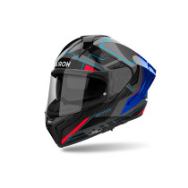Casque intégral Airoh Matryx Rocket - Bleu Rouge