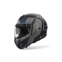 Casque modulable Airoh Mathisse II Genius - Bleu Mat