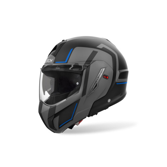 Casque modulable Airoh Mathisse II Genius - Bleu Mat
