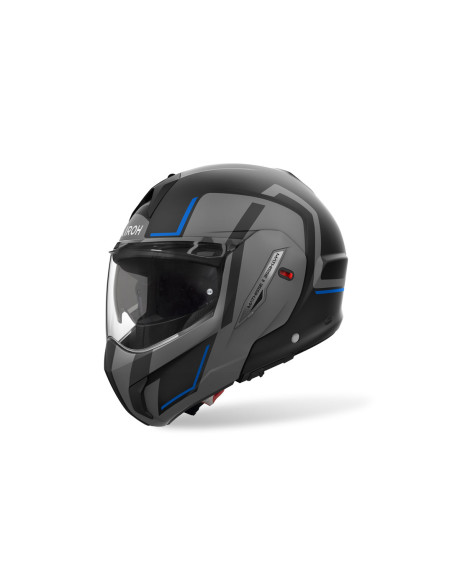 Casque modulable Airoh Mathisse II Genius - Bleu Mat