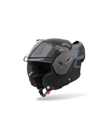 Casque modulable Airoh Mathisse II Genius - Bleu Mat