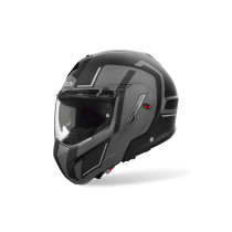 Casque modulable Airoh Mathisse II Genius - Gris Mat