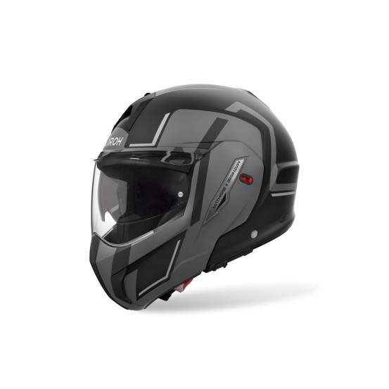 Casque modulable Airoh Mathisse II Genius - Gris Mat