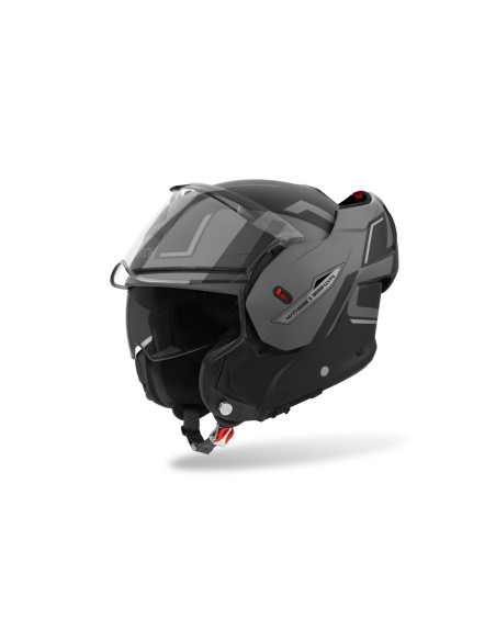 Casque modulable Airoh Mathisse II Genius - Gris Mat