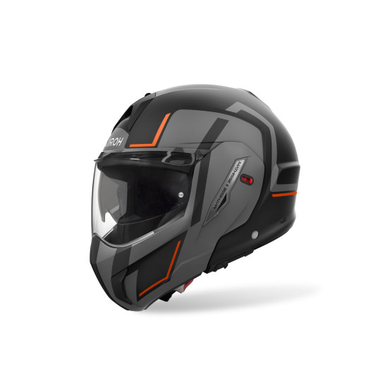 Casque modulable Airoh Mathisse II Genius - Orange Mat