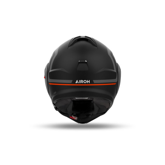 Casque modulable Airoh Mathisse II Genius - Orange Mat