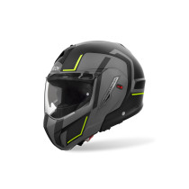 Casque modulable Airoh Mathisse II Genius - Jaune Mat