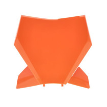 Plaque numero avant  - Orange -  ACERBIS Ktm SX SXF 2023-2026
