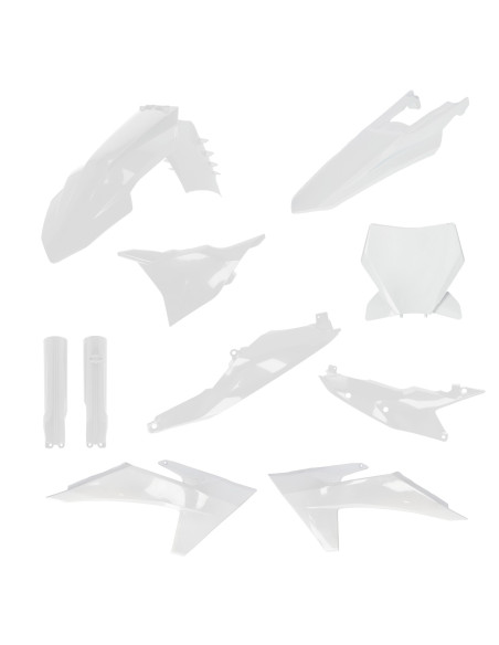 Kit plastiques complet - Blanc - ACERBIS KTM SX SX-F 2023-2024