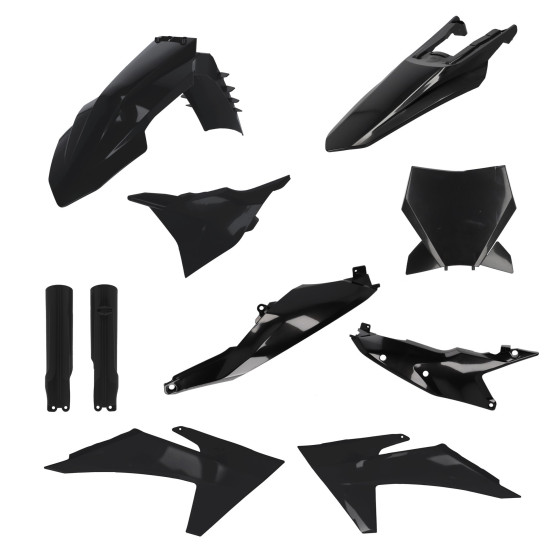 Kit plastiques complet - Noir - ACERBIS KTM SX SX-F 2023-2024