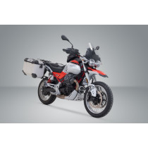 Valises latérales SW-MOTECH TRAX ADV 37 Litres gauche - 45 Litres droite avec support x2 Moto Guzzi V85 TT / Strada 2024 2