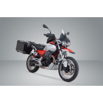Valises latérales SW-MOTECH TRAX ADV 37 Litres gauche - 45 Litres droite avec support x2 Moto Guzzi V85 TT / Strada 2024 2