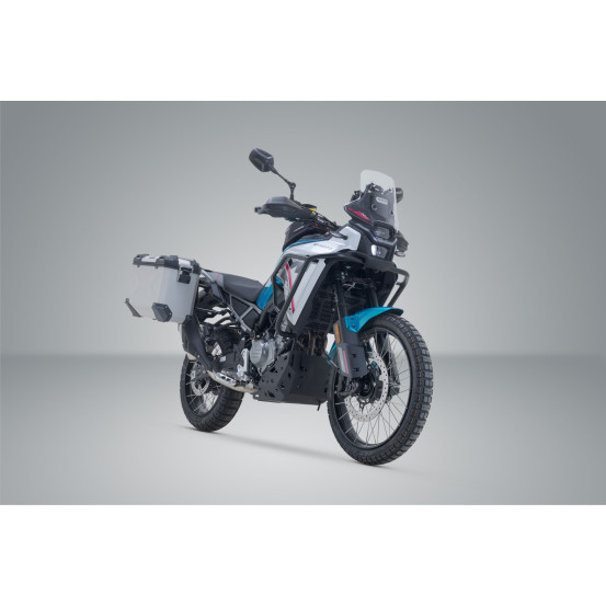Valises latérales SW-MOTECH TRAX ADV 45 Litres gauche - 37 Litres droite avec support x2 CF Moto 450 MT 2023