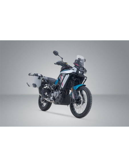 Valises latérales SW-MOTECH TRAX ADV 45 Litres gauche - 37 Litres droite avec support x2 CF Moto 450 MT 2023