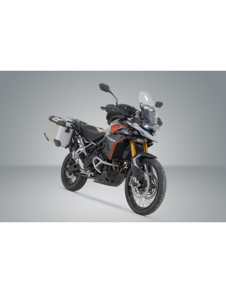 Valises latérales SW-MOTECH TRAX ADV 45 Litres gauche - 37 Litres droite avec support x2 Triumph Tiger 900 GT/Rally Pro 2023