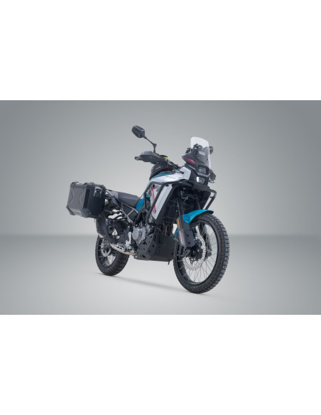 Valises latérales SW-MOTECH TRAX ADV 45 Litres gauche - 37 Litres droite avec support x2 CF Moto 450 MT 2023