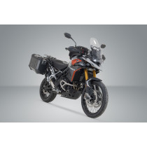 Valises latérales SW-MOTECH TRAX ADV 45 Litres gauche - 37 Litres droite avec support x2 Triumph Tiger 900 GT/Rally Pro 2023