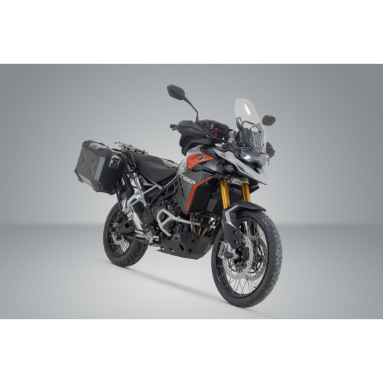 Valises latérales SW-MOTECH TRAX ADV 45 Litres gauche - 37 Litres droite avec support x2 Triumph Tiger 900 GT/Rally Pro 2023