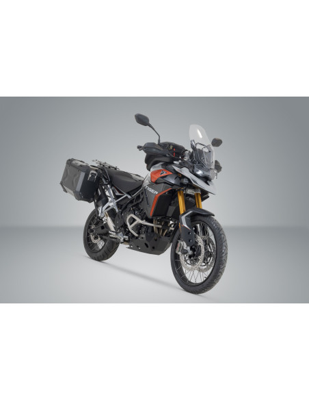 Valises latérales SW-MOTECH TRAX ADV 45 Litres gauche - 37 Litres droite avec support x2 Triumph Tiger 900 GT/Rally Pro 2023