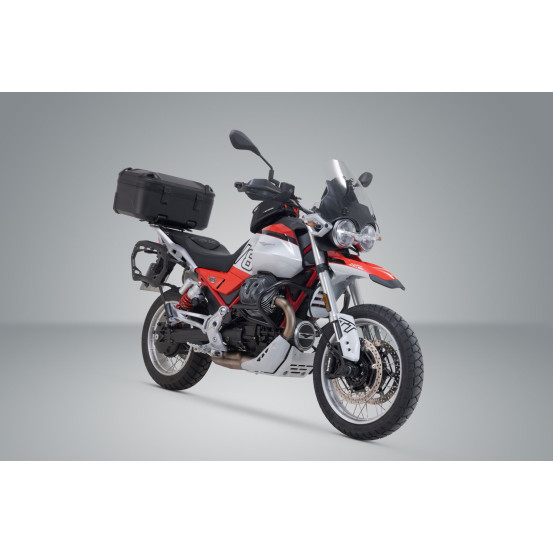 Top case SW-MOTECH DUSC XL 55 Litres avec support Moto Guzzi V85 TT 2024