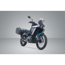 Valises latérales SW-MOTECH Aero ABS 25 Litres avec support x2 CF Moto 450 MT 2023