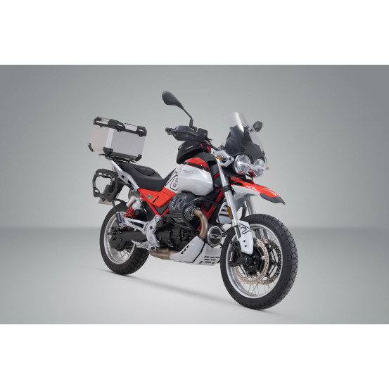 Top case SW-MOTECH TRAX ADV 38 Litres avec support Moto Guzzi V85 TT 2024