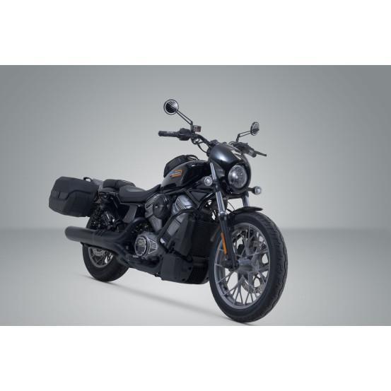 Sacoche latérale droite SW-MOTECH SLC Legend Gear LH1 19,5 Litres avec support Harley-Davidson Nightster Special 2023