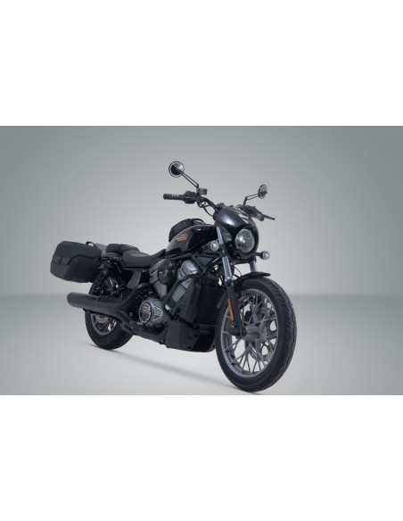 Sacoche latérale droite SW-MOTECH SLC Legend Gear LH1 19,5 Litres avec support Harley-Davidson Nightster Special 2023