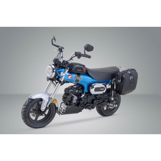 Valises latérales SW-MOTECH SLH Legend Gear Black LC2 gauche 13,5 avec supports Honda Dax 125 2022
