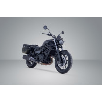 Sacoches latérales SW-MOTECH SLC Legend Gear LC2 13,5 Litres avec supports x2 Kawasaki Eliminator 500 2023